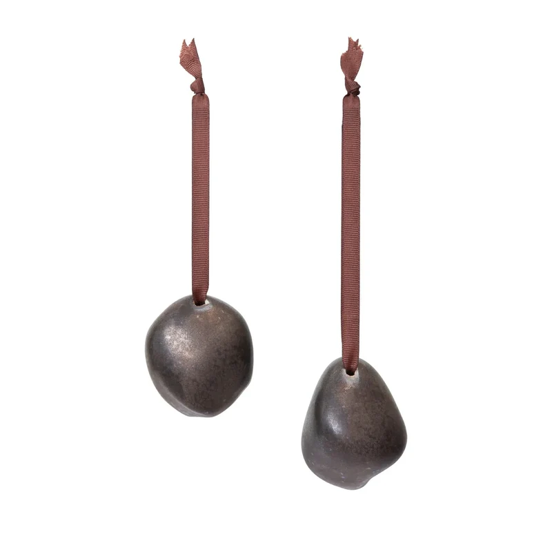 Bellure Baubles Christbaumkugeln modern 2er-Set - ferm LIVING