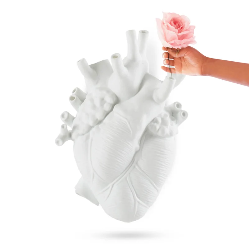 Vase LOVE IN BLOOM GIANT weiß H60