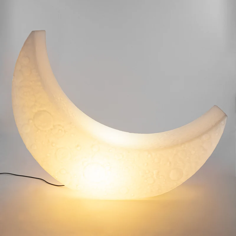 In- und Outdoor Leuchte MY MOON weiß H147 cm