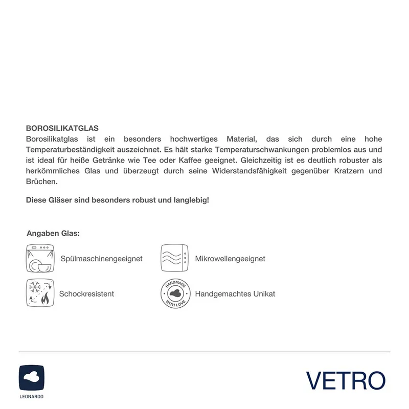 Schale VETRO 9 cm 2er-Set
