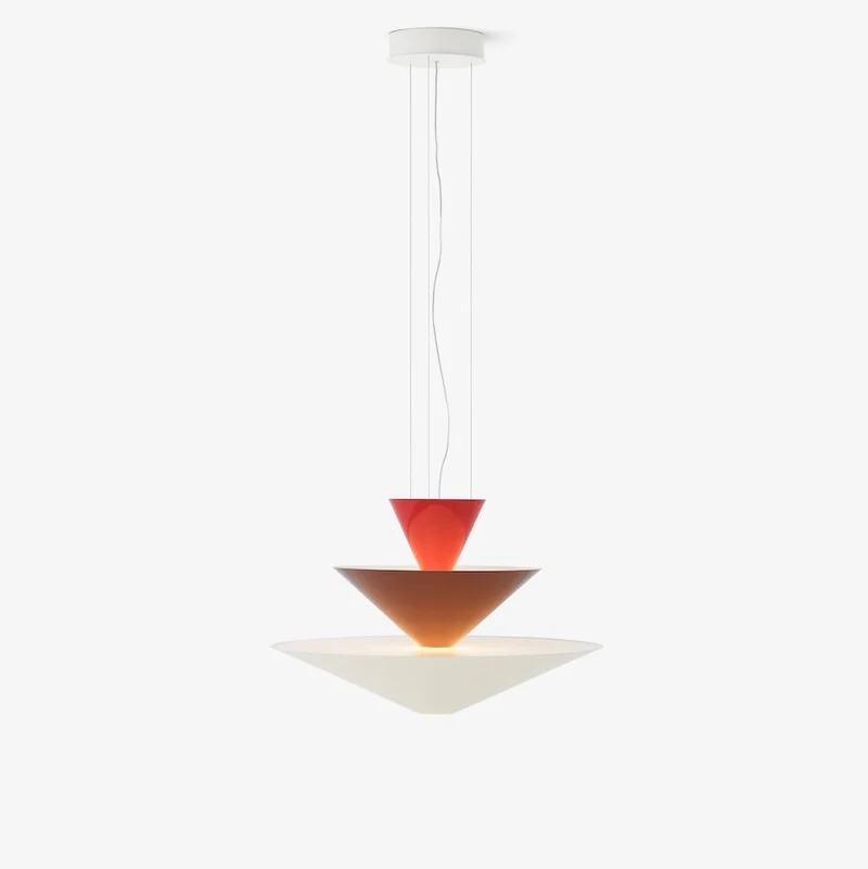 LN14 Gio Pendelleuchte Rot/Burgunderrot 60 cm - &Tradition