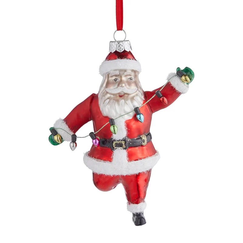 HANG ON Baumanhänger Santa Lichterkette