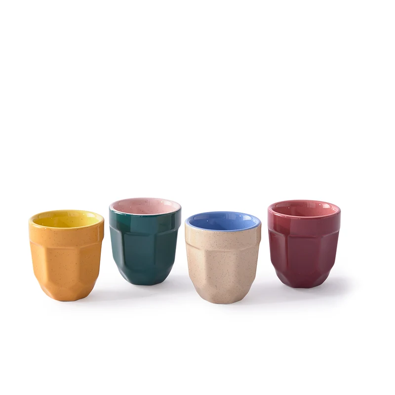ESPRESSO Tassen-Set 4-teilig, mehrfarbig