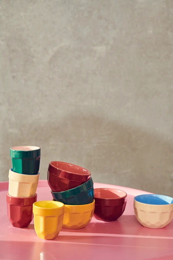 ESPRESSO Tassen-Set 4-teilig, mehrfarbig