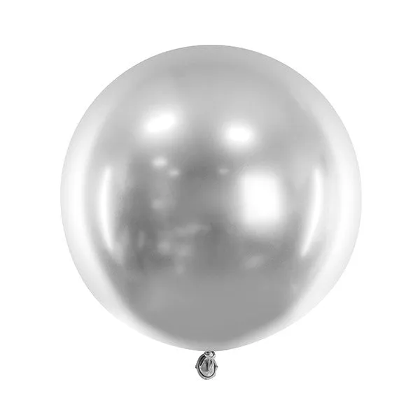 Glossy Luftballon rund (60 cm)