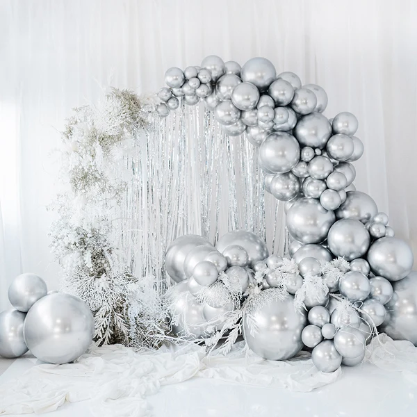 Glossy Luftballon rund (60 cm)