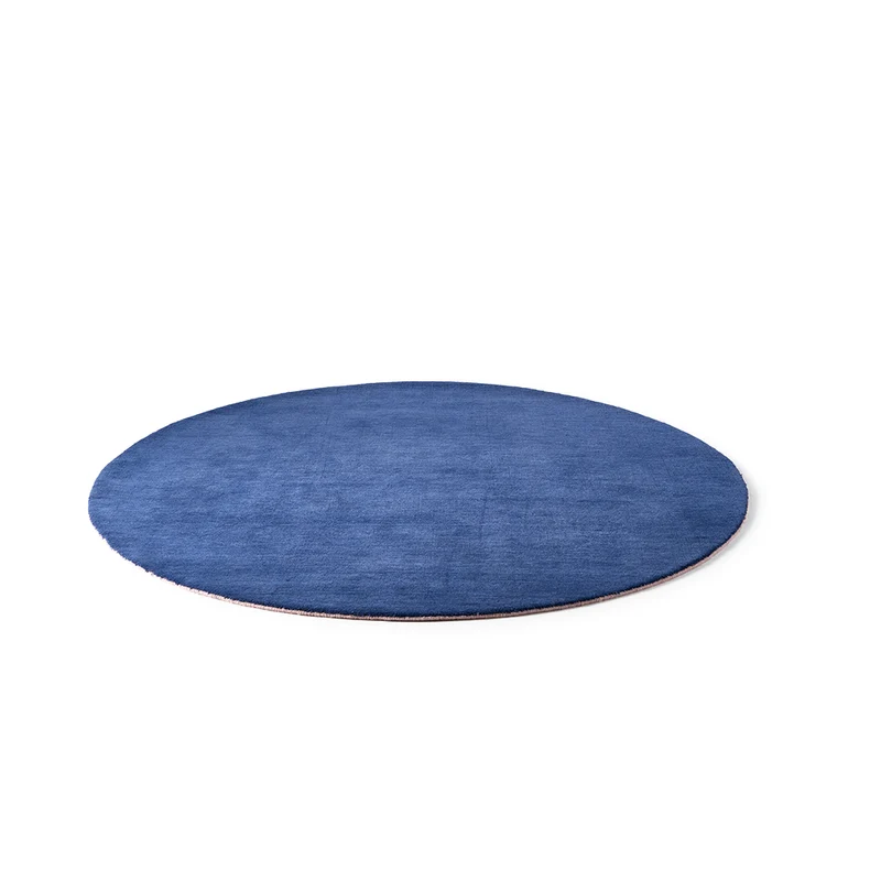 Teppich OUTLINE RUG rund blau Ø200 cm