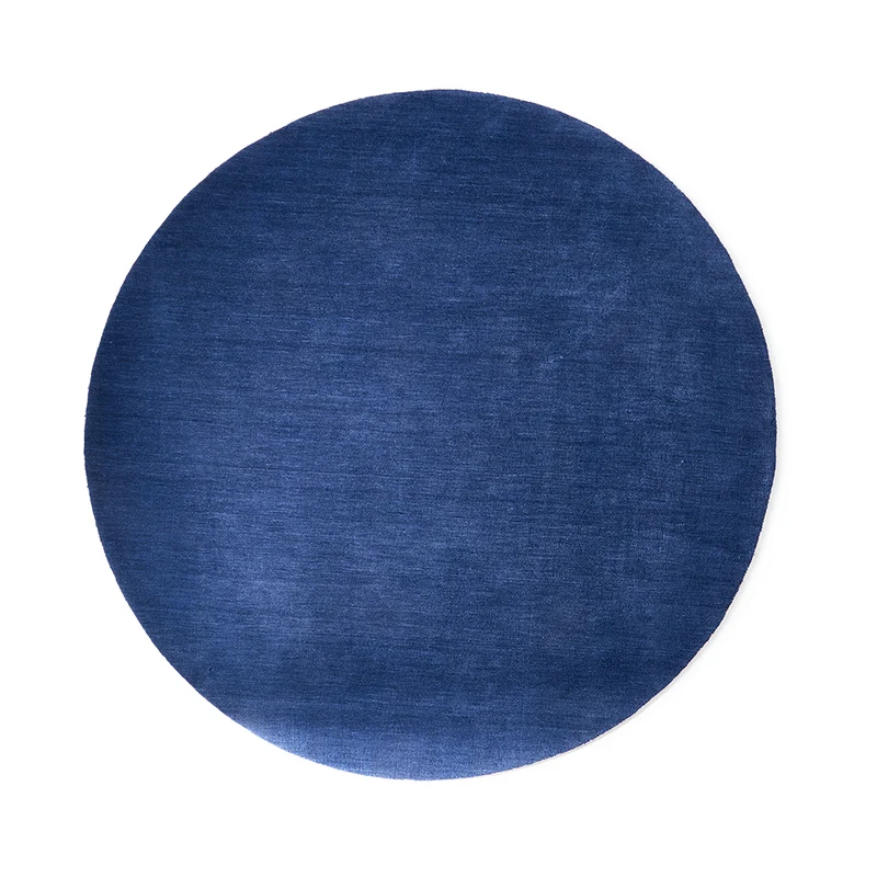 Teppich OUTLINE RUG rund blau Ø200 cm