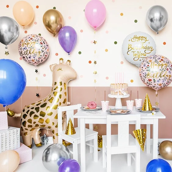 Folienballon Giraffe