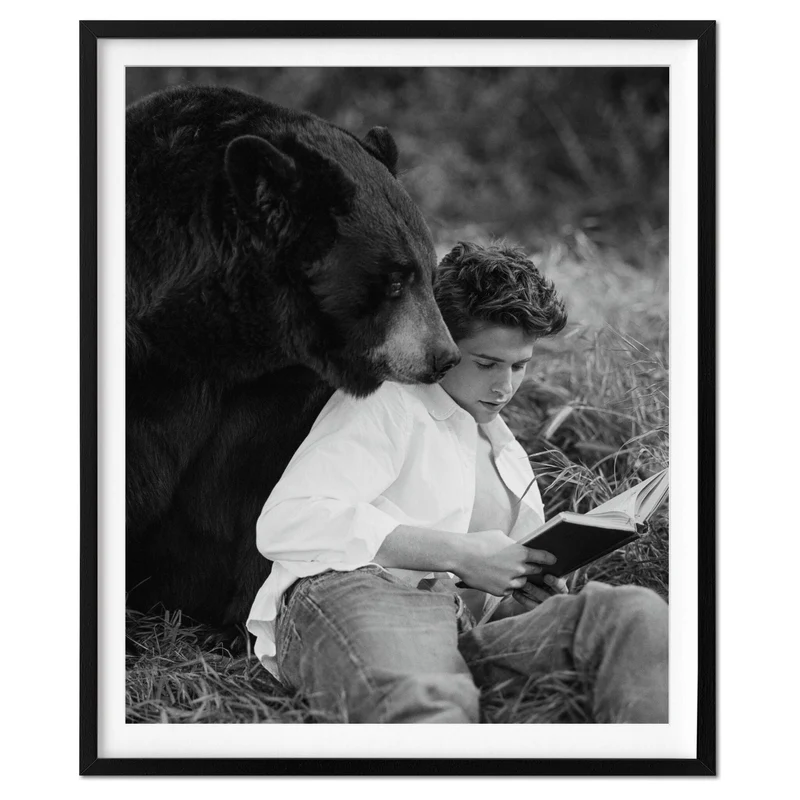 Bruce Weber. My Education. Art Edition No. 101–200, ‘Michael St. Pierre with Bonkers, Thousand Oaks, California’, 2004