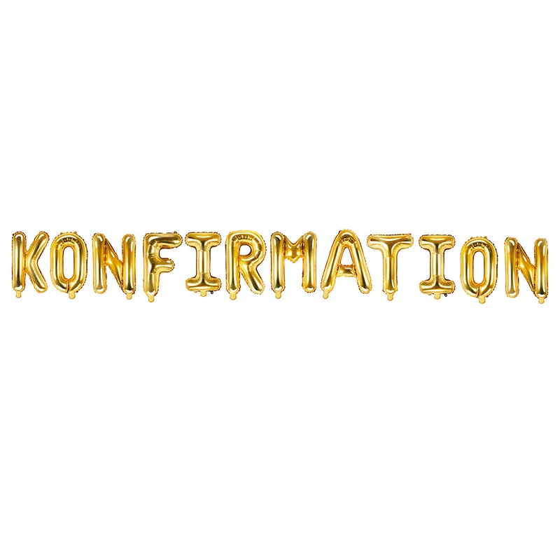 Folienballon Konfirmation