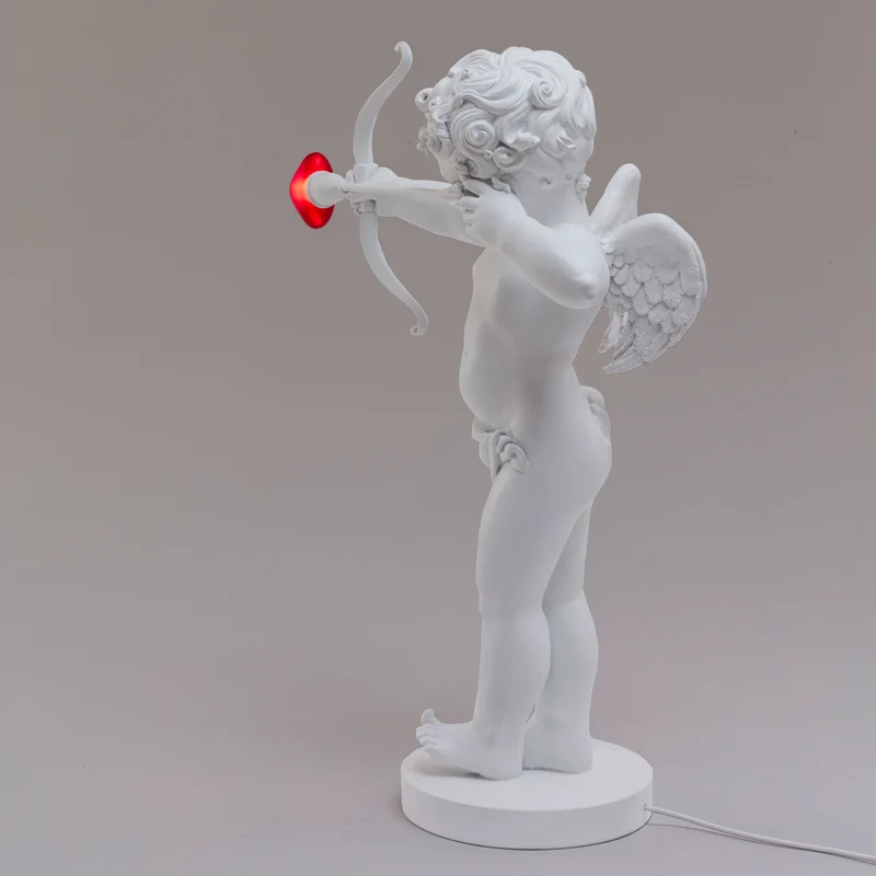 Tischleuchte CUPID weiß H63