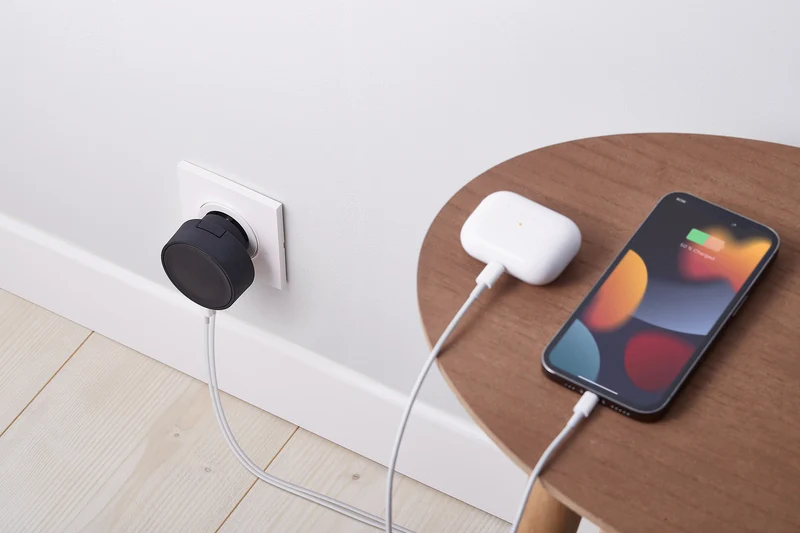 Dual USB Charger POWERON in schwarz oder weiss