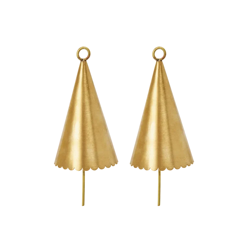 Cone Bell Christbaumschmuck Glocken 2er-Set - ferm LIVING