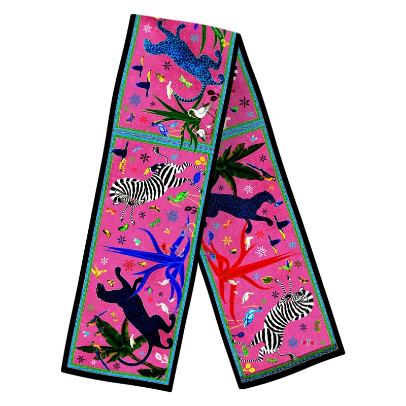 Samtschal Jungle, versch. Farben 30 x 210cm