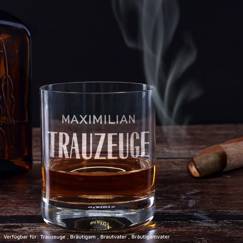 Personalisiertes Whiskyglas Hochzeit