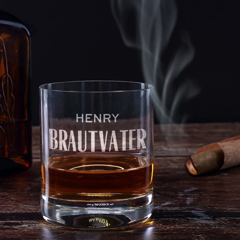 Personalisiertes Whiskyglas Hochzeit