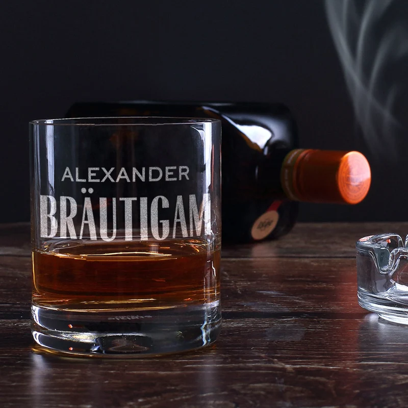 Personalisiertes Whiskyglas Hochzeit