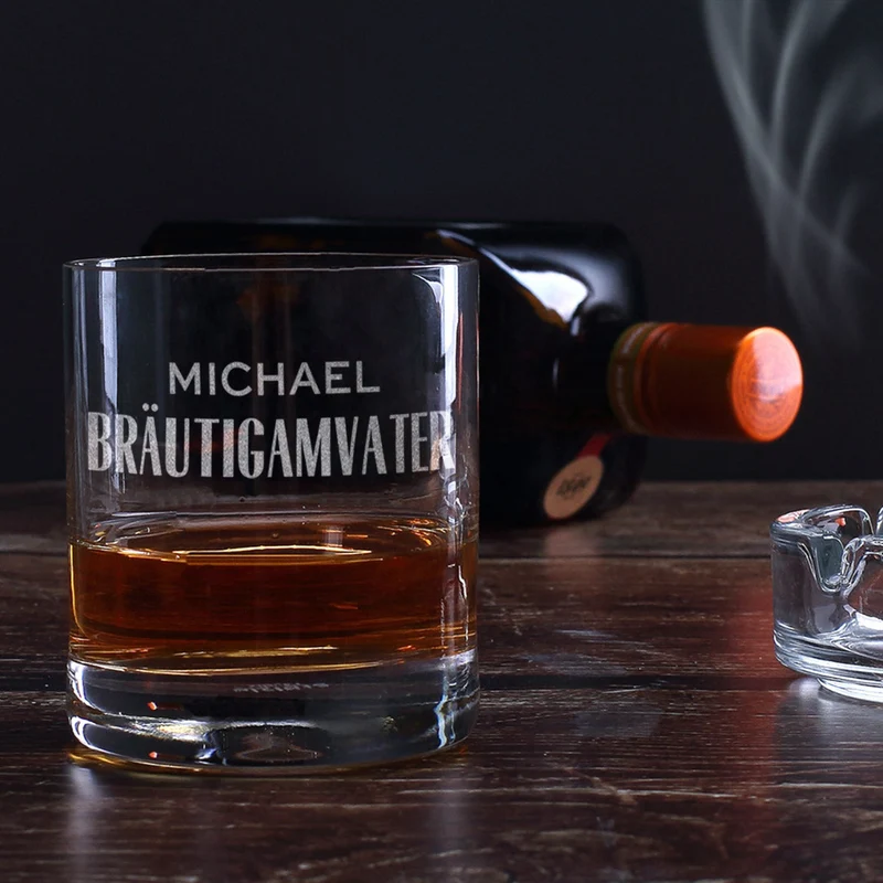 Personalisiertes Whiskyglas Hochzeit