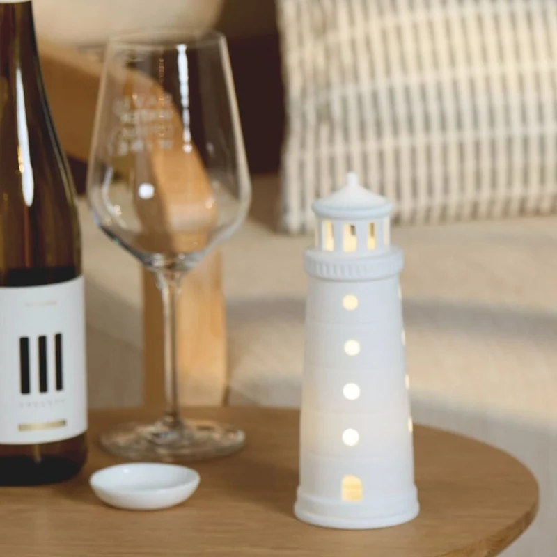 Räder LIVING Meer als Worte Leuchtturm mittel