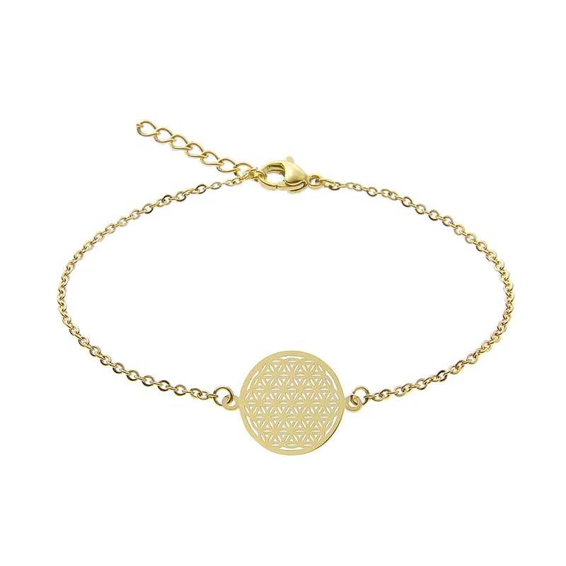 Geschenk Armband Blume des Lebens