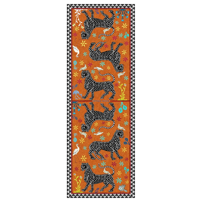 Kaschmirschal OCELOT Arancia 200x70 cm