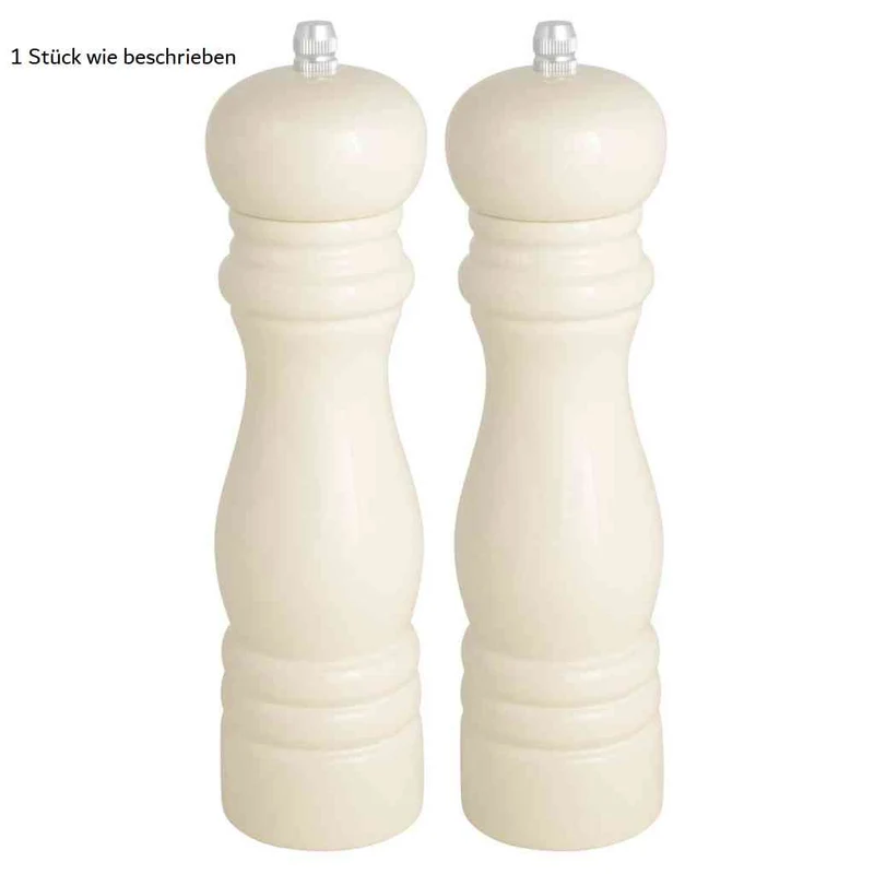 Pfeffermühle CREME Holz Keramikmahlwerk 21,5 cm | Ib Laursen