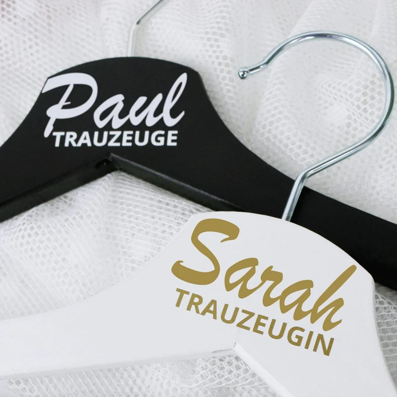 Personalisierter Aufkleber Hochzeit