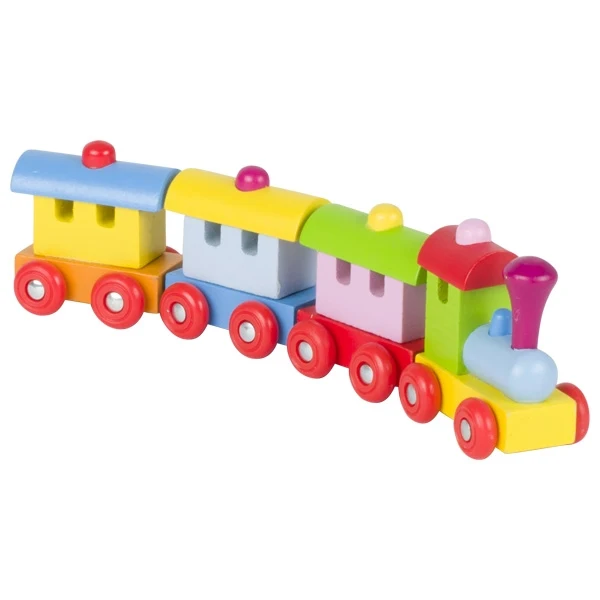 Geschenk Holz Zug