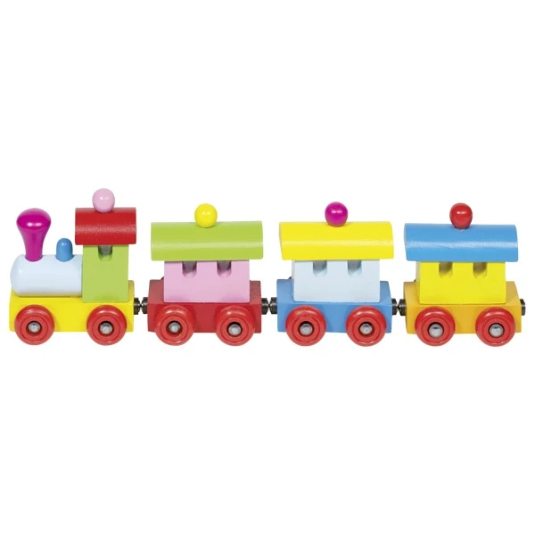 Geschenk Holz Zug