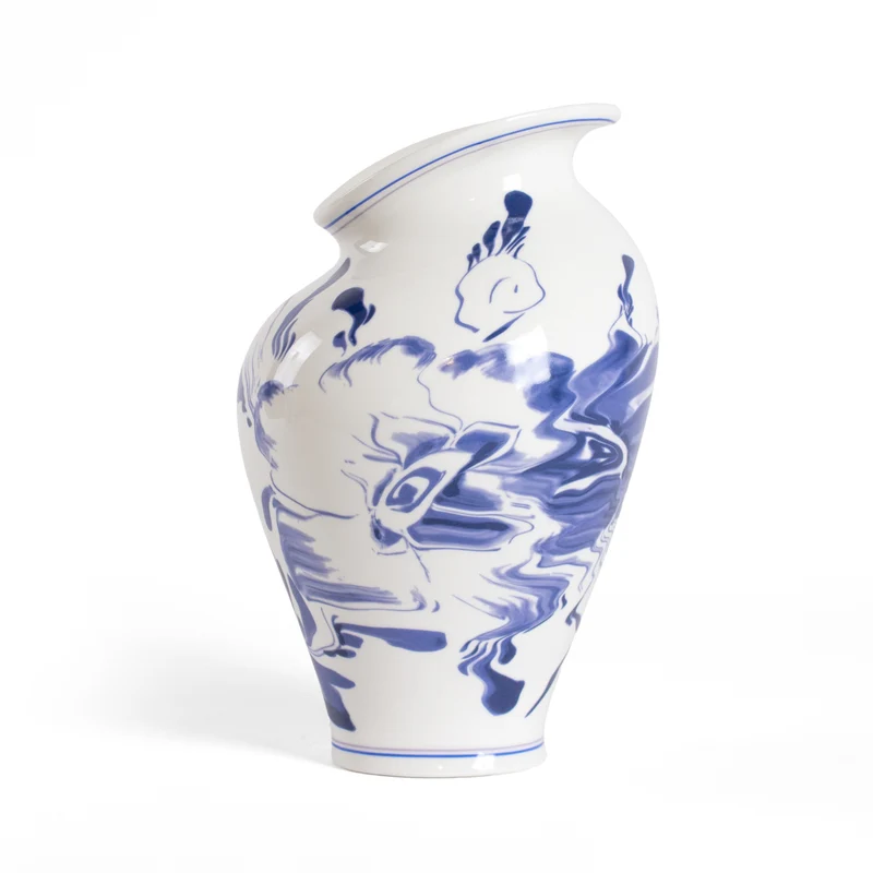 Classics on Acid Vase FLORAL DELFT H30cm