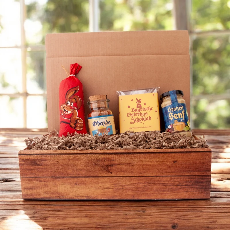 Geschenkbox "Brotzeit zu Ostern"