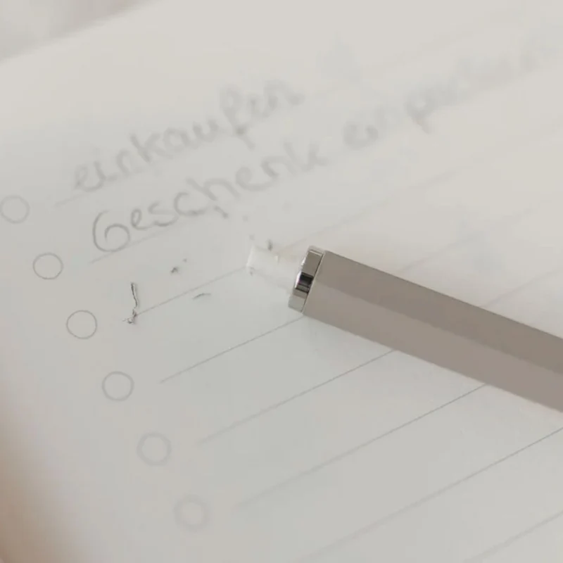 Eulenschnitt Druckbleistift grau