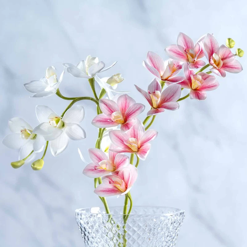Orchidee FIORE 76 cm weiß
