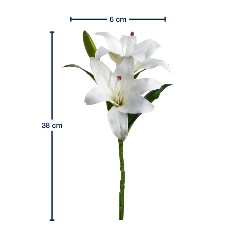 Lilie FIORE 38 cm weiß