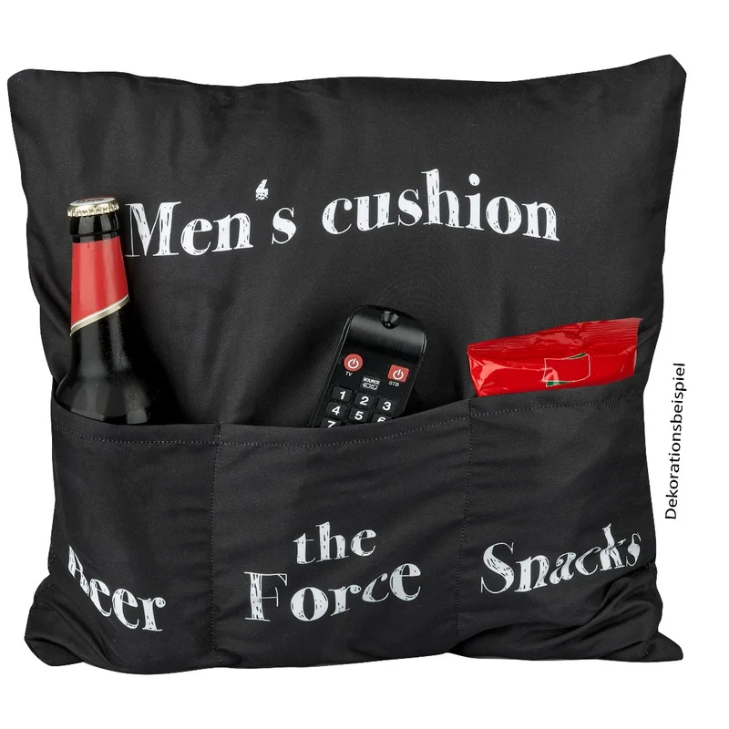 Geschenk Kissen Männerkissen