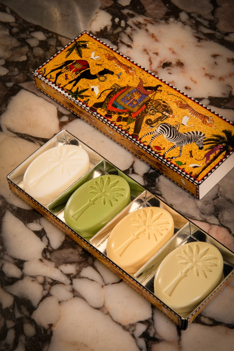 Seife aus Olivenöl FLYING TIGER 4er-Set à 25 g