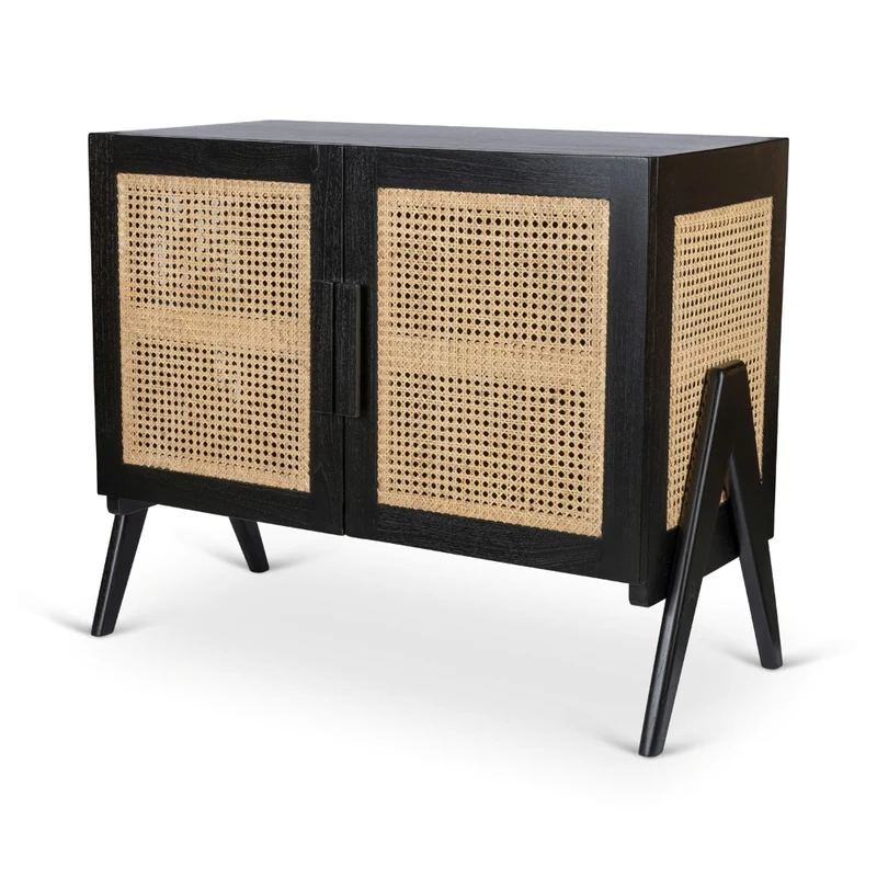 Kommode Storage Dressoir Schwarz - DETJER
