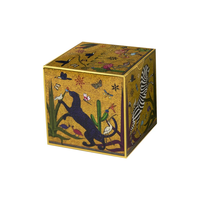 Espressotasse „Tazzina Ceramic Gelb“ Jungle-Motiv