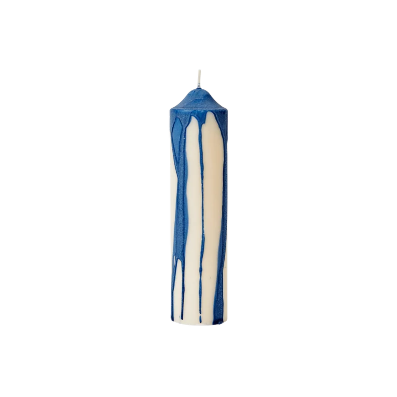 Stumpenkerze Dryp Pillar Candle H20 - ferm LIVING