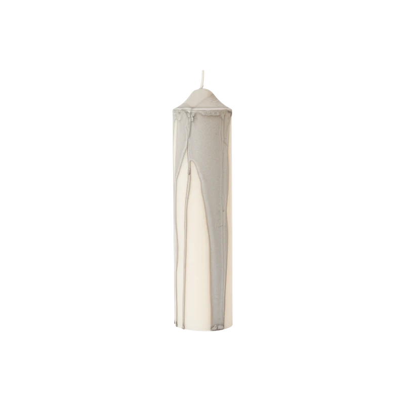 Stumpenkerze Dryp Pillar Candle H20 - ferm LIVING