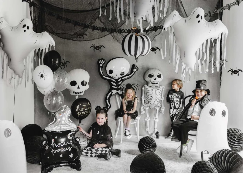 Halloween Haarreif "Spinne" | Schwarz