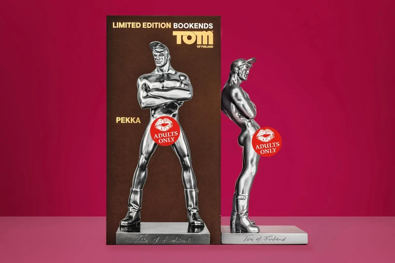 Buchstütze Tom of Finland ‘PEKKA’