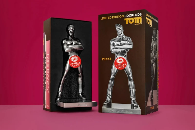 Buchstütze Tom of Finland ‘PEKKA’