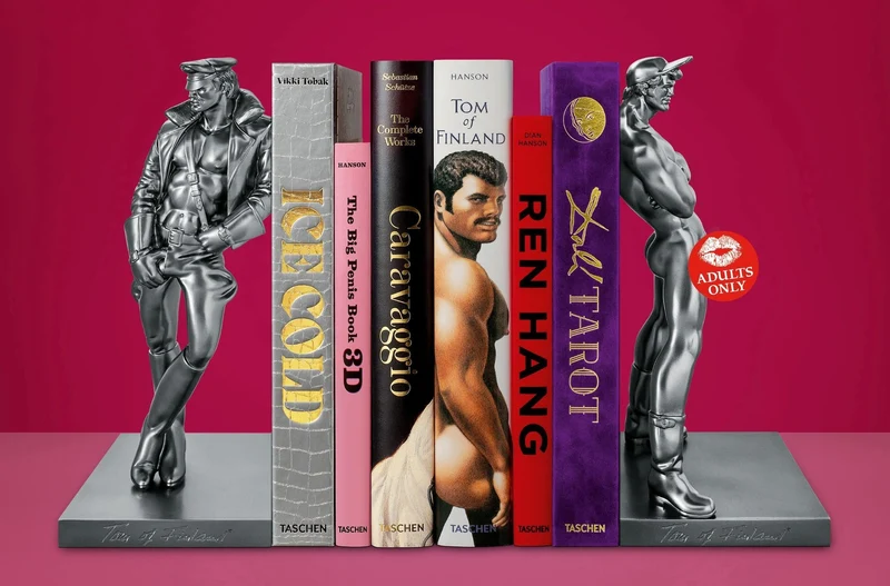 Buchstütze Tom of Finland ‘PEKKA’