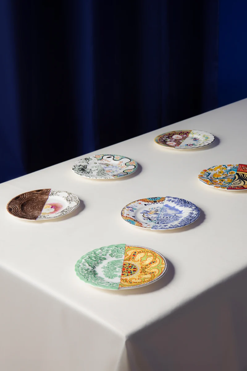 Dessertteller Hybrid SRAVASTI 2er-Set, Porzellan