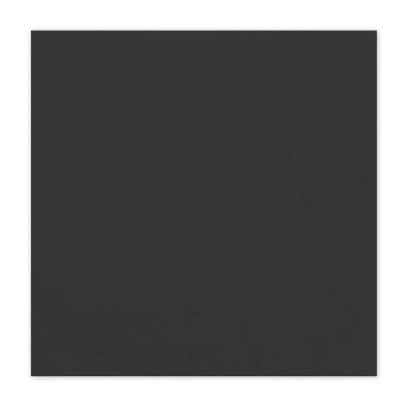 Servietten Uni 20Stk./33x33cm | Schwarz