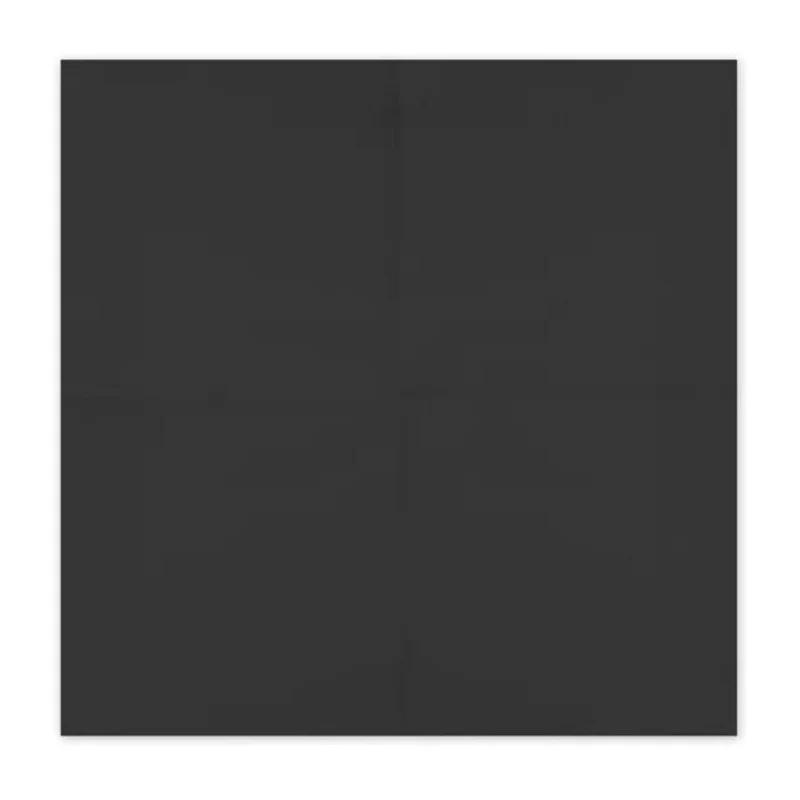 Servietten Uni 20Stk./33x33cm | Schwarz