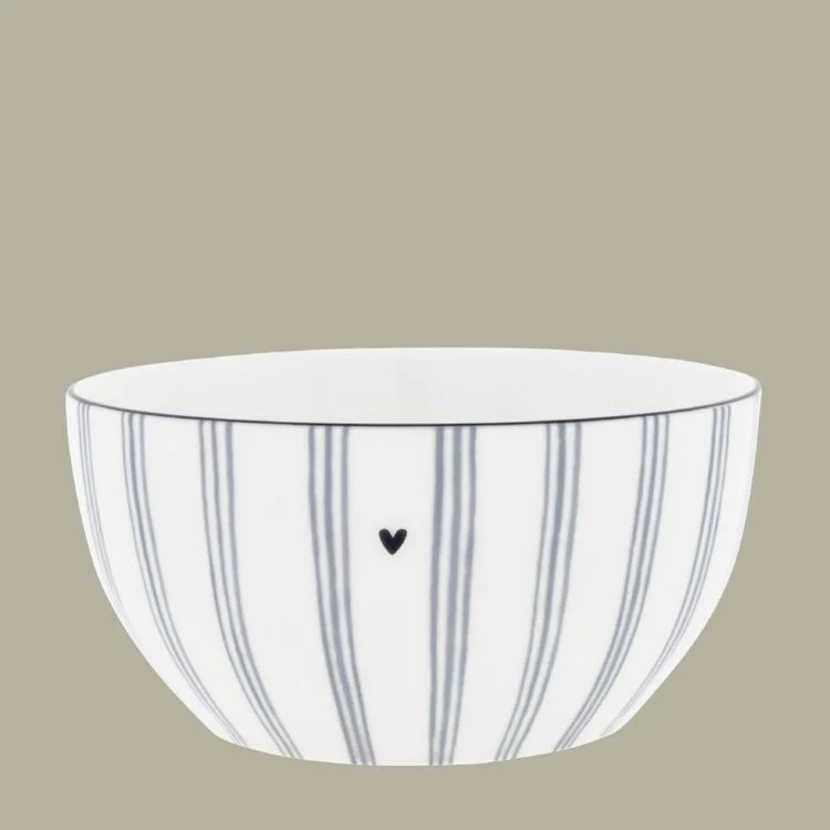 Bastion Collections Schale Blue Stripes mittel