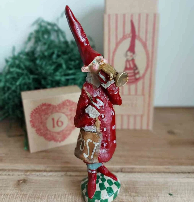 Maileg NOILLY NOEL No. 16 Wichtel ca. 16,5 cm Weihnachtsdekoration Sammlerstück